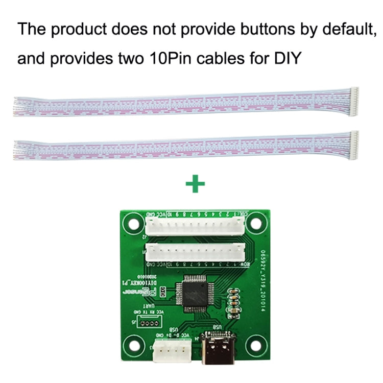 Lisslune | Pcsensor 100-Key Touch Switch Module Custom Keyboard and Mouse Test Development Board, Style: DIY