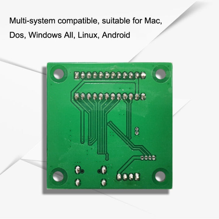 Lisslune | Pcsensor 100-Key Touch Switch Module Custom Keyboard and Mouse Test Development Board, Style:PCB
