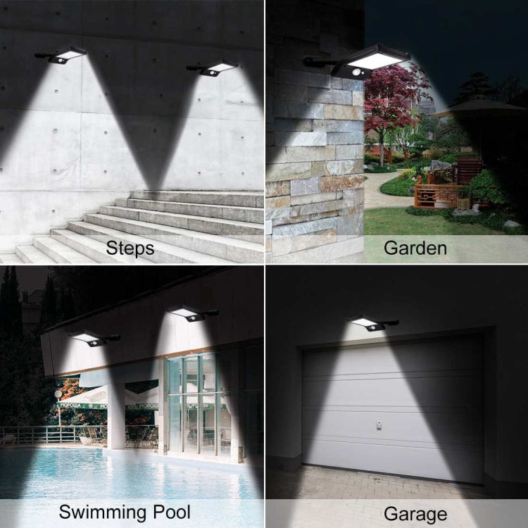 Lisslune | Solar lights outdoor 36 LED super bright solar lamp 280LM motion sensor security lights wireless waterproof flexible wall lights