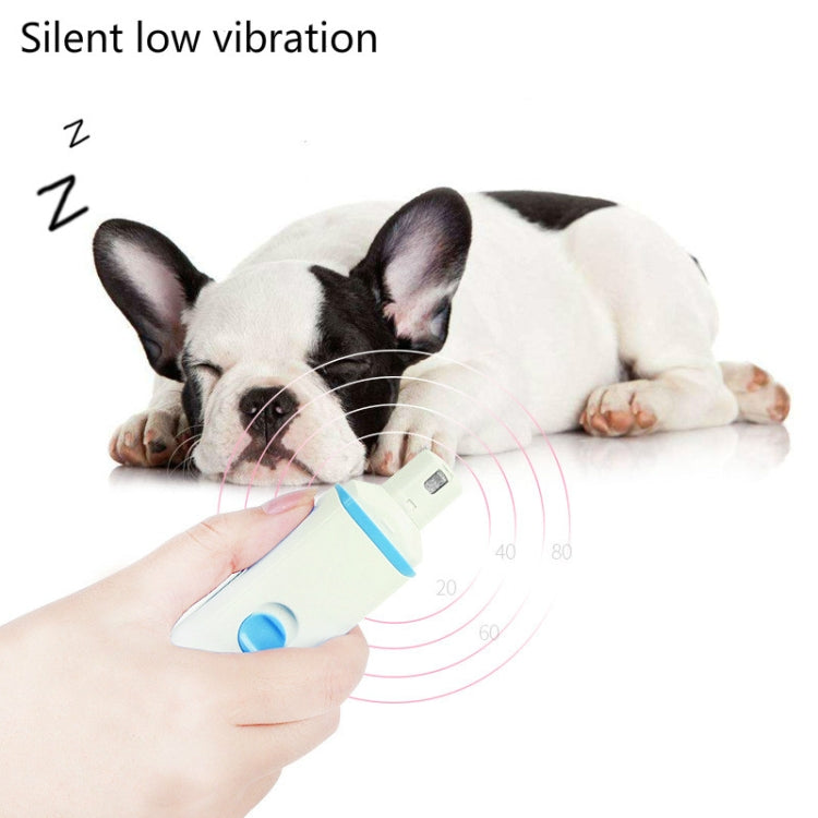 Pet Electric Manicure Device Dog Paw Polisher, Specification: Charged (Black)