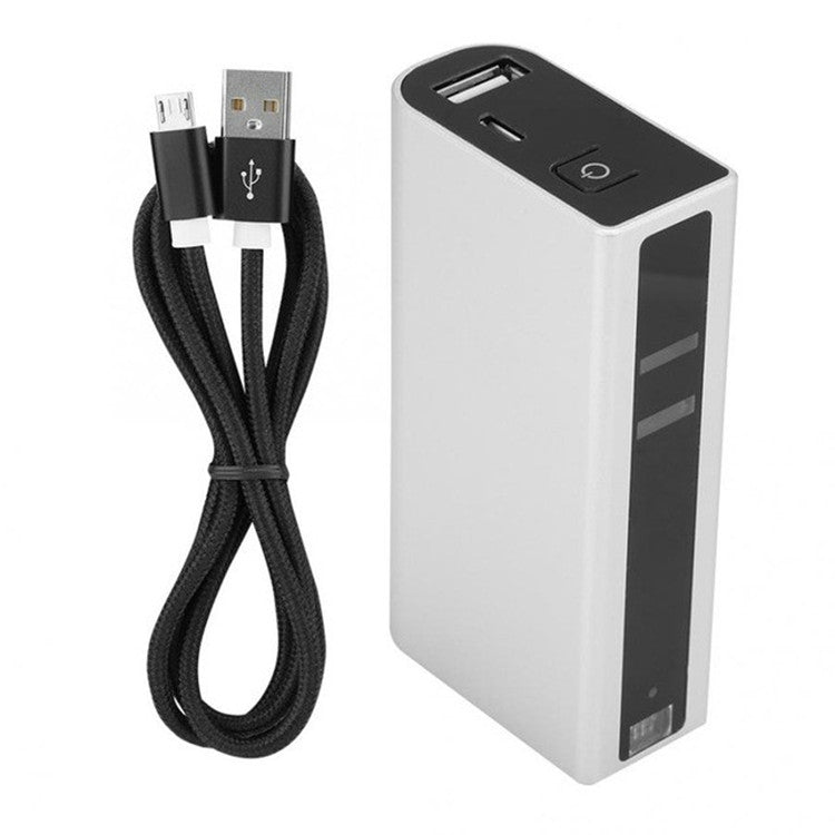 Lisslune | MINI F3 Bluetooth Charging Treasure Laser Virtual Projection 2 in 1 Keyboard (Silver)