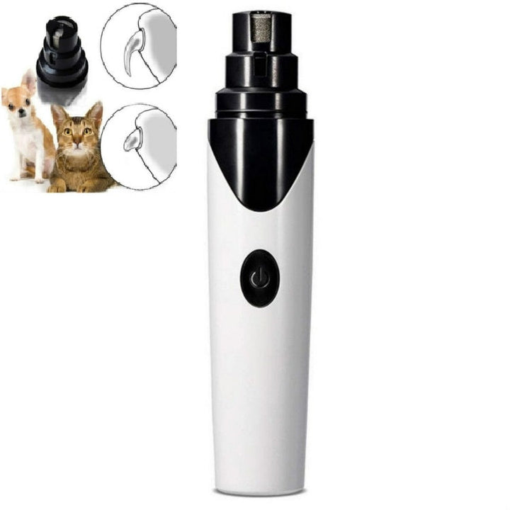 Pet Nail Polisher Cats and Dogs Clean Nails Electric Manicure, Style: PTy068 1 Block Silent Version