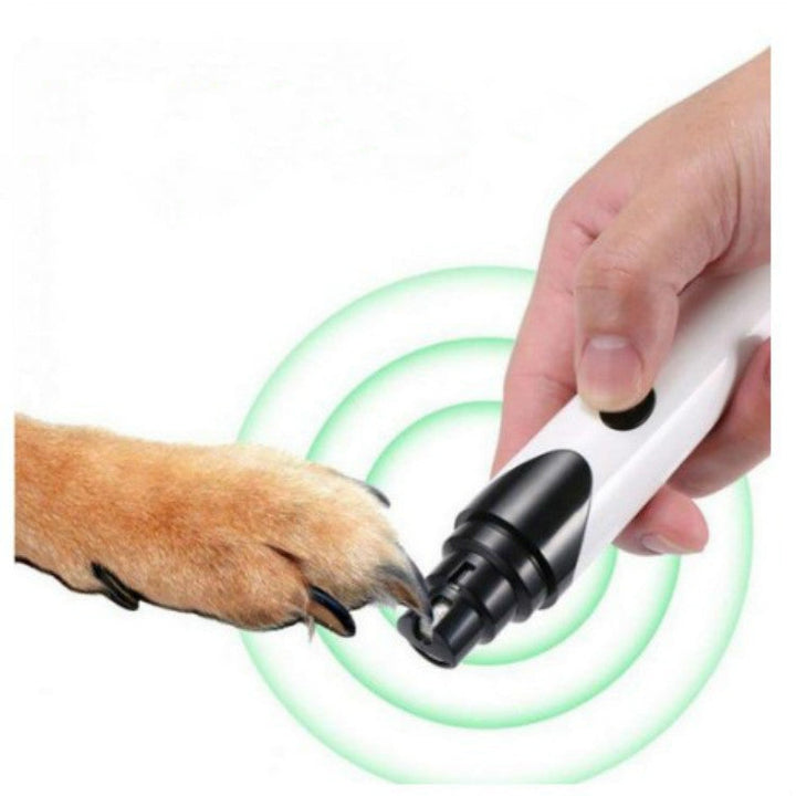 Pet Nail Polisher Cats and Dogs Clean Nails Electric Manicure, Style: PTy068 1 Block Silent Version