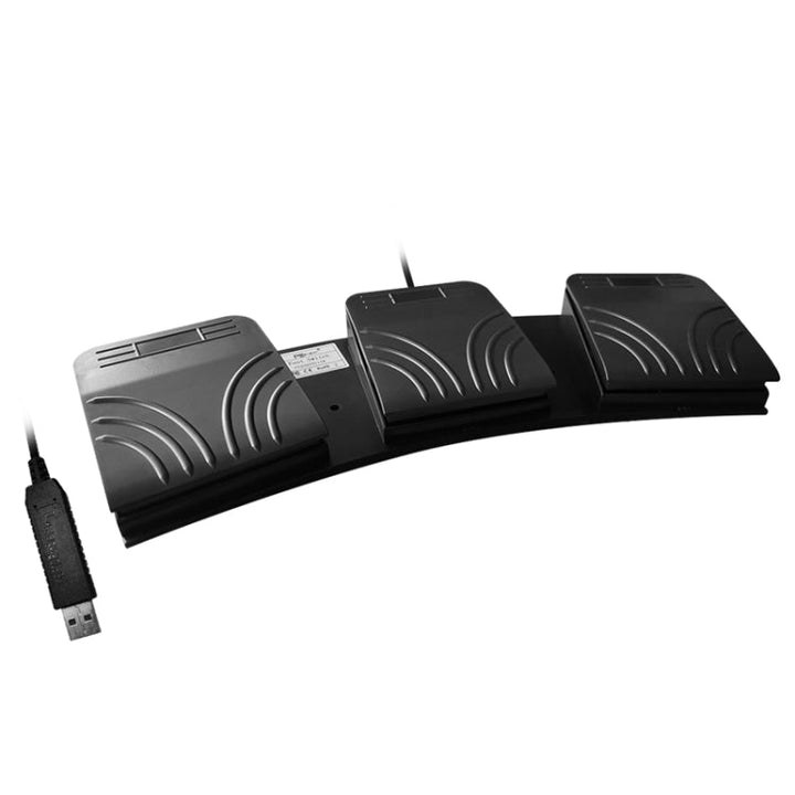 Lisslune | FS2020TU CF Foot Switch Foot Pedal Keyboard Control Mouse Game Combo Pedal (Mechanical Sound)