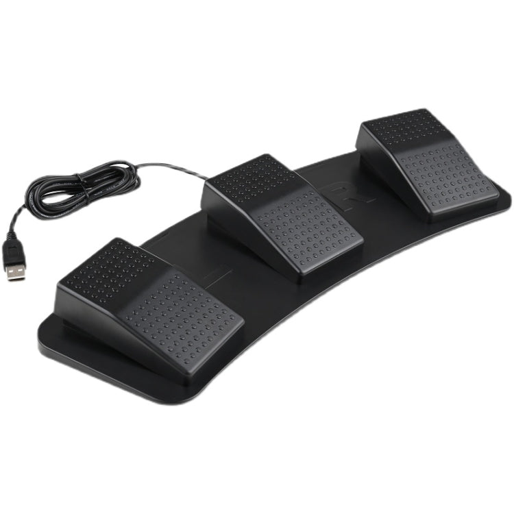 Lisslune | Pcsensor FS23 CF Foot Pedal Switch Keyboard Control Mouse Game Combo Pedal (Photoelectric Silent)