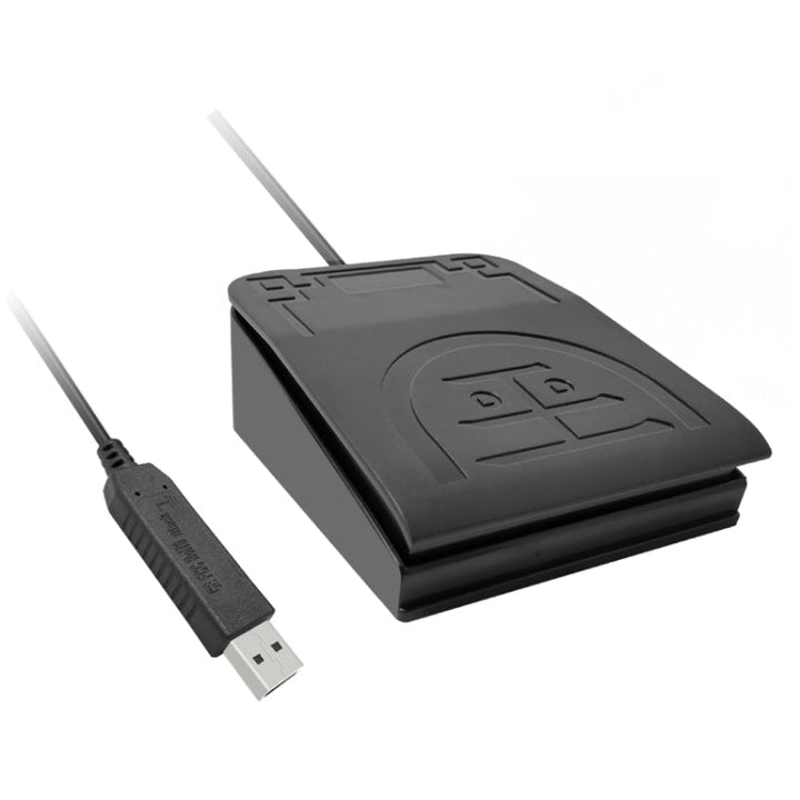 Lisslune | FS2017 Pcsensor USB Foot Pedal Control Switch Keyboard Adapter for Computer (Mute)