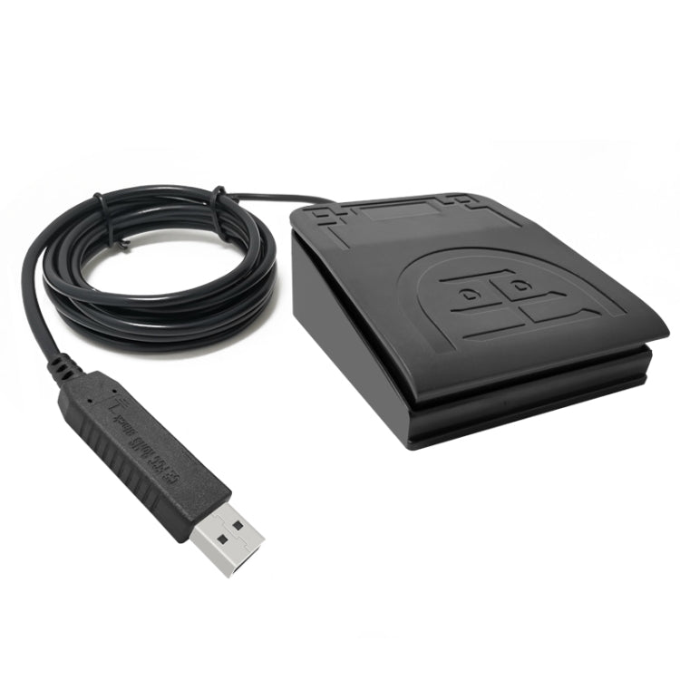 Lisslune | FS2017 Pcsensor USB Foot Pedal Control Switch Keyboard Adapter for Computer (Mute)