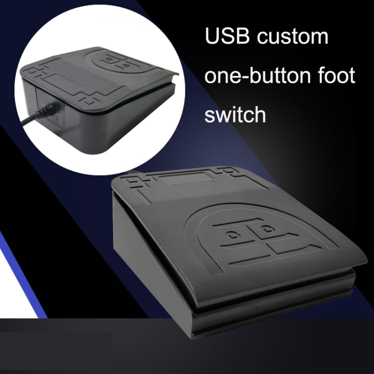 Lisslune | FS2017 Pcsensor USB Foot Pedal Control Switch Keyboard Adapter for Computer (Mute)