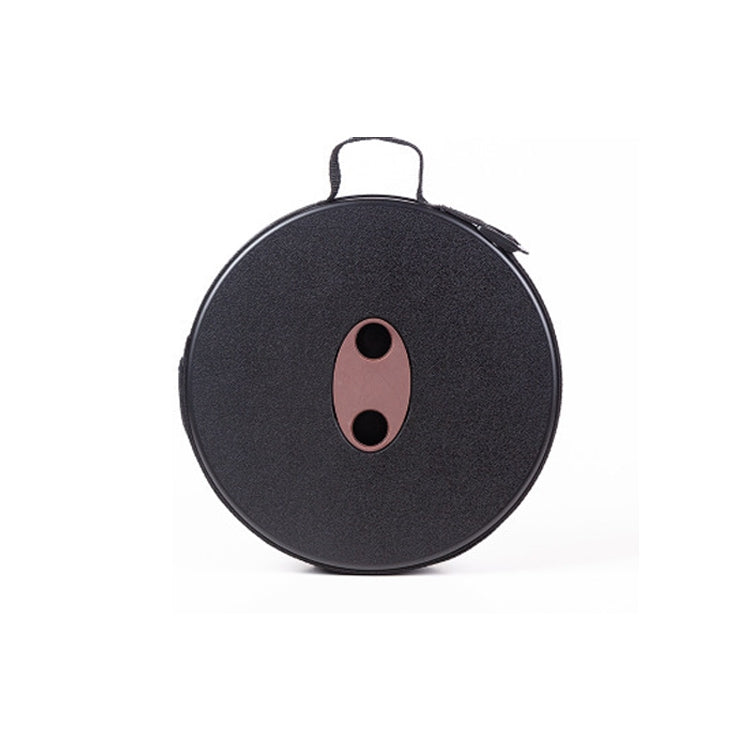 Lisslune | Outdoor Portable Folding Telescopic Plastic Stool Camping Fishing Garden Stool (Black)