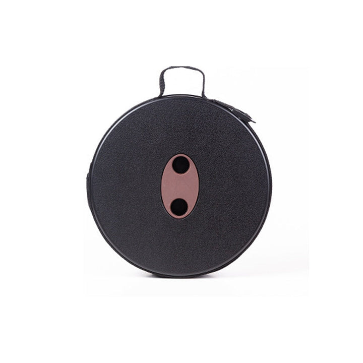 Lisslune | Outdoor Portable Folding Telescopic Plastic Stool Camping Fishing Garden Stool (Black)
