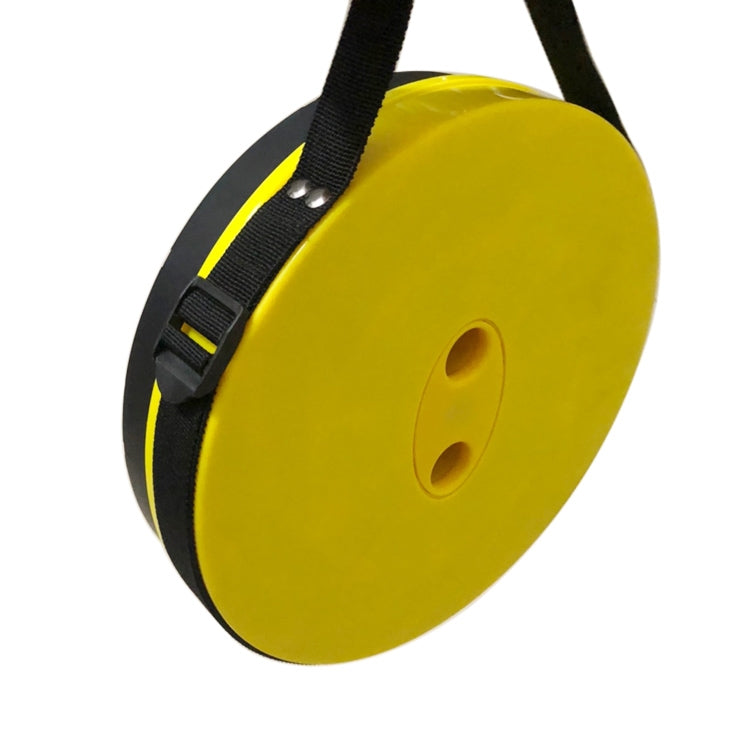 Lisslune | Outdoor Portable Collapsible Telescopic Plastic Stool Camping Fishing Garden Stool (Yellow)