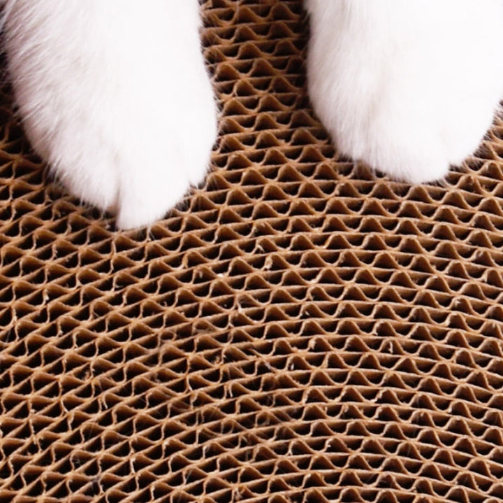 Cat Claw Mill Ribbed Cat Couch Sofa Protection Kitty Accessories, Style: Cat Paw Board