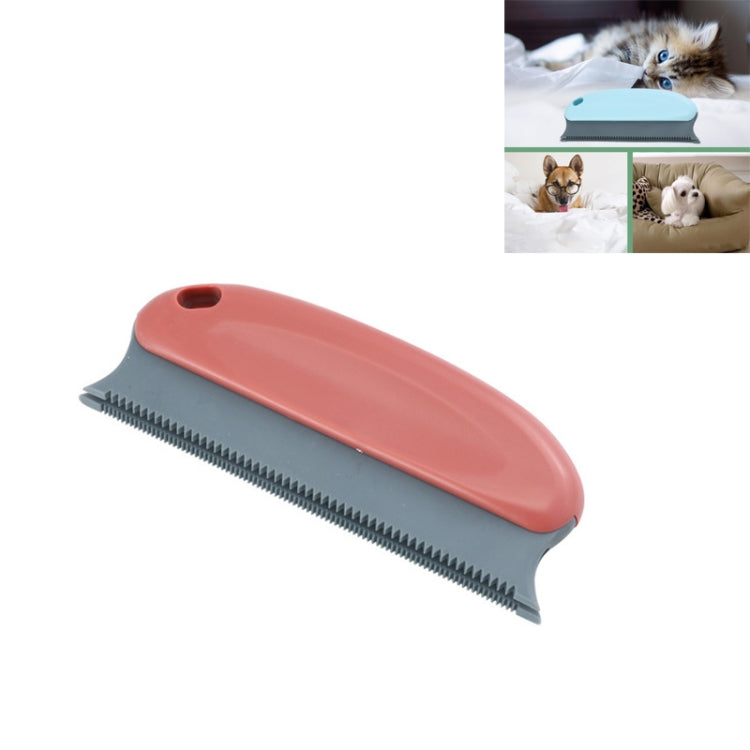 Multifunctional Pet Dog Cat Hair Cleaning Brush Cleaner (Red)