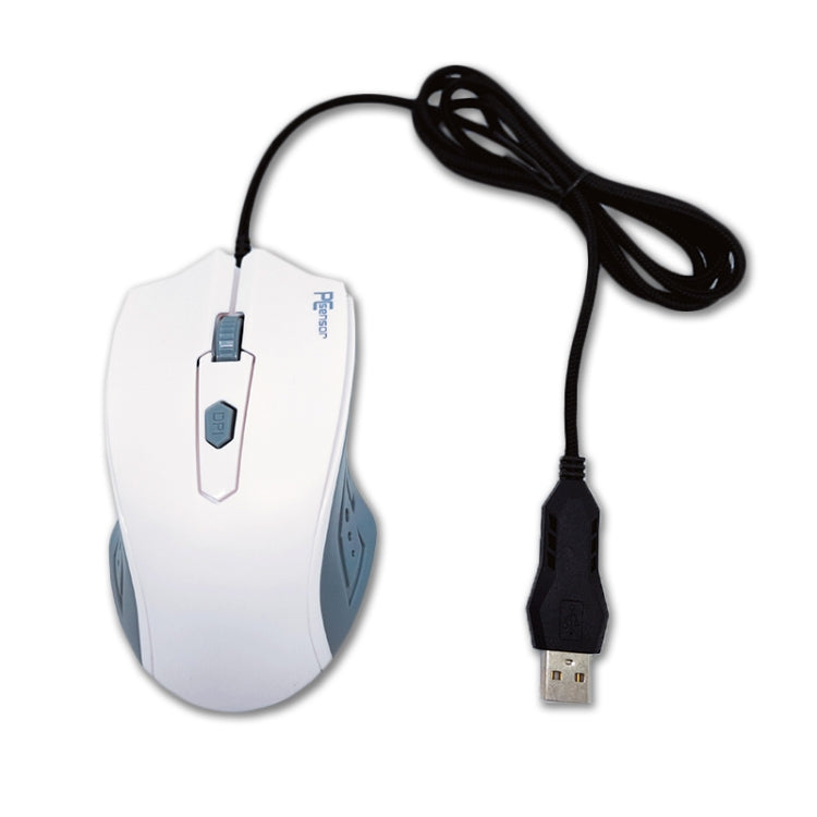 Lisslune | Pcsensor MOS4 4 Buttons 2400DPI Gaming Intelligent Voice Recognition Input Mouse, Cable Length: 1.5m (Mute)