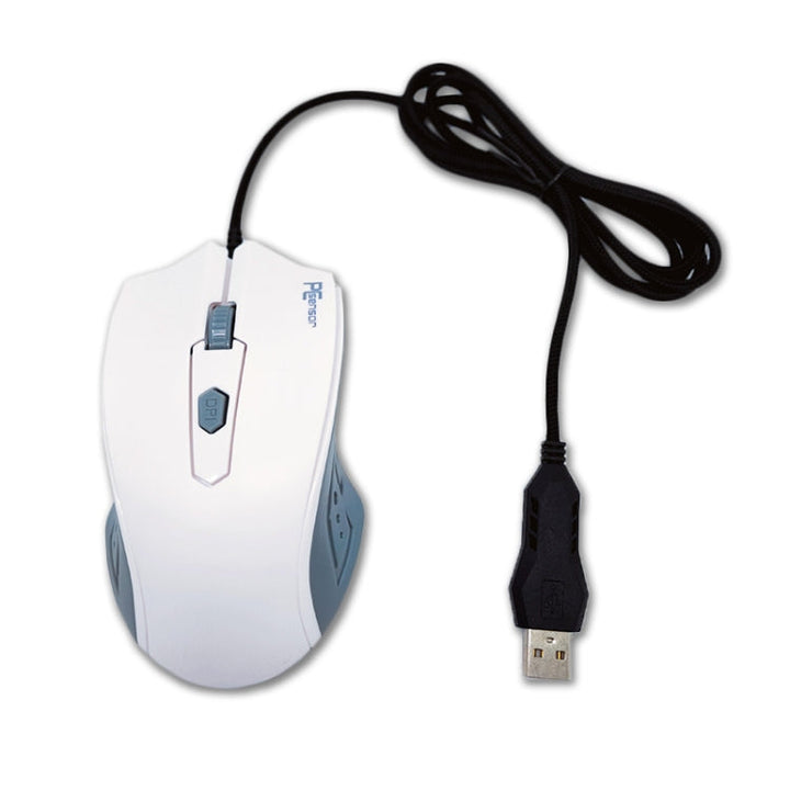 Lisslune | Pcsensor MOS4 4 Button 2400DPI Gaming Intelligent Voice Control Input Mouse, Cable Length: 1.5m(Sound)