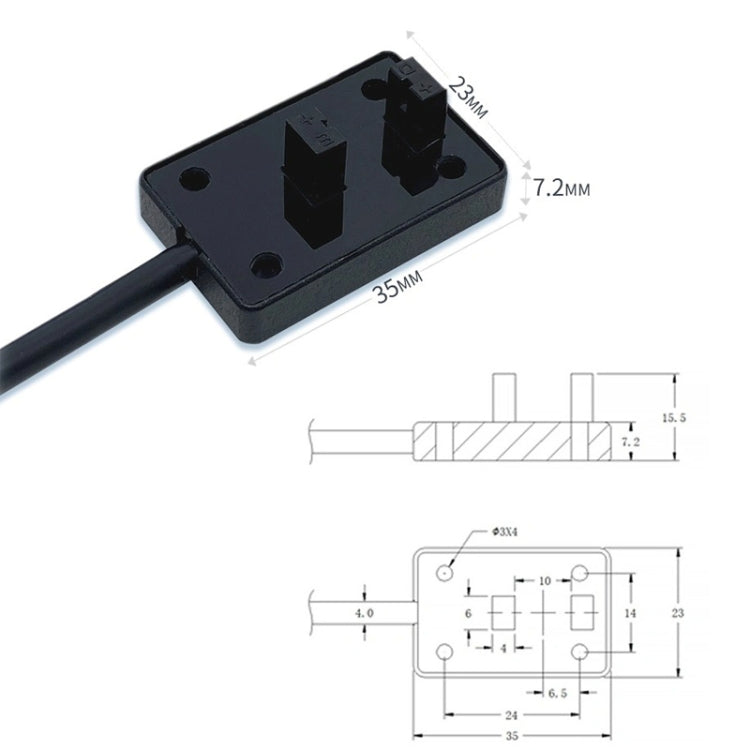 Lisslune | Pcsensor USW1IR20B Office Game Home USB Photoelectric Sensor Switch Automatic Scanner