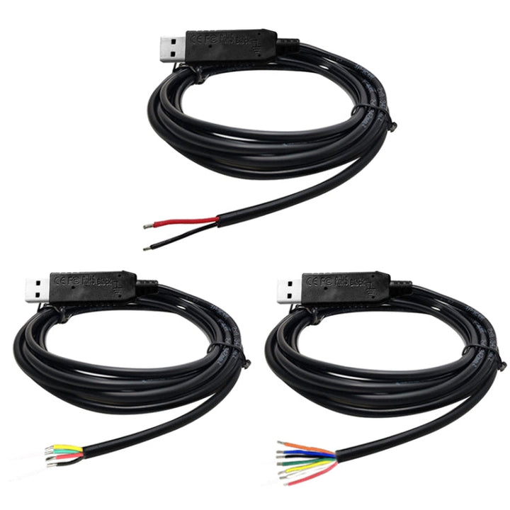 Lisslune | USB switch cable keyboard mouse custom shortcut keys, Style: 3 switches