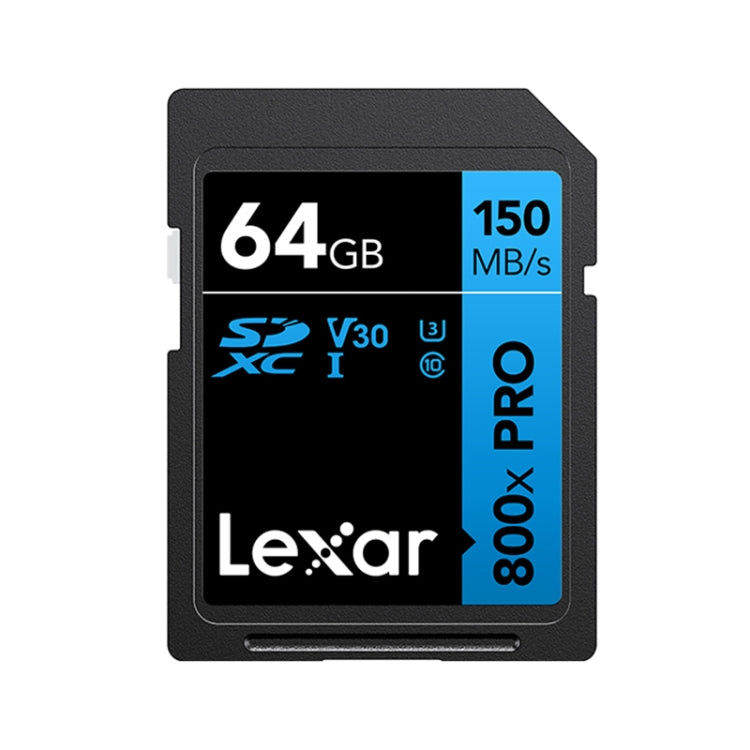 Lisslune | Lexar SD-800X Pro High-Speed SD Card SLR Camera Memory Card, Capacity: 64GB
