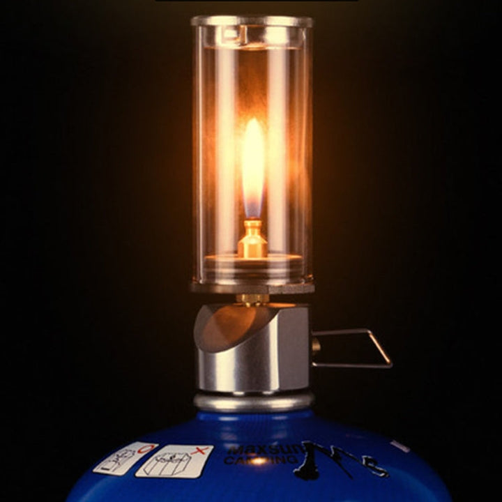 Lisslune | BRS-55 Outdoor Camping Lighting Mini Steam Light Tent Gas Coreless Candle Light