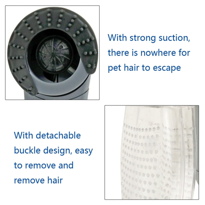 Pet Hair Vacuum Cleaner Electric Massage Cleaning Vacuum Pet Hair Attachment
