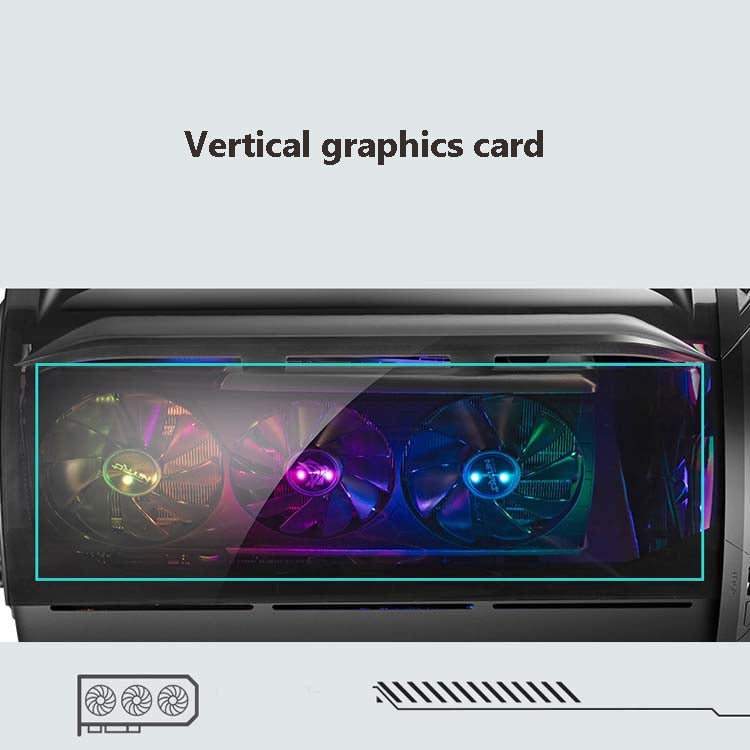 Lisslune | GAMEKM Genki Bomb Personality Gaming Internet Café Side Through Gaming Case USB 3.0 Water-Cooled Desktop Computer Case (Pink)