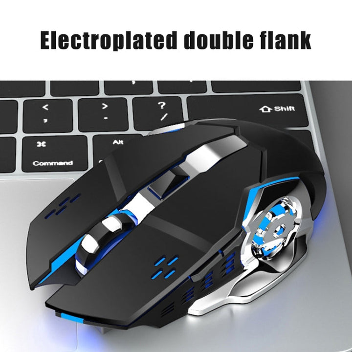 Lisslune | K680 Rechargeable Wireless Keyboard and Mouse Set (Black Mixed Color)