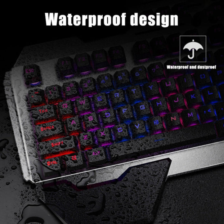 Lisslune | K680 Rechargeable Wireless Keyboard and Mouse Set (Black Mixed Color)