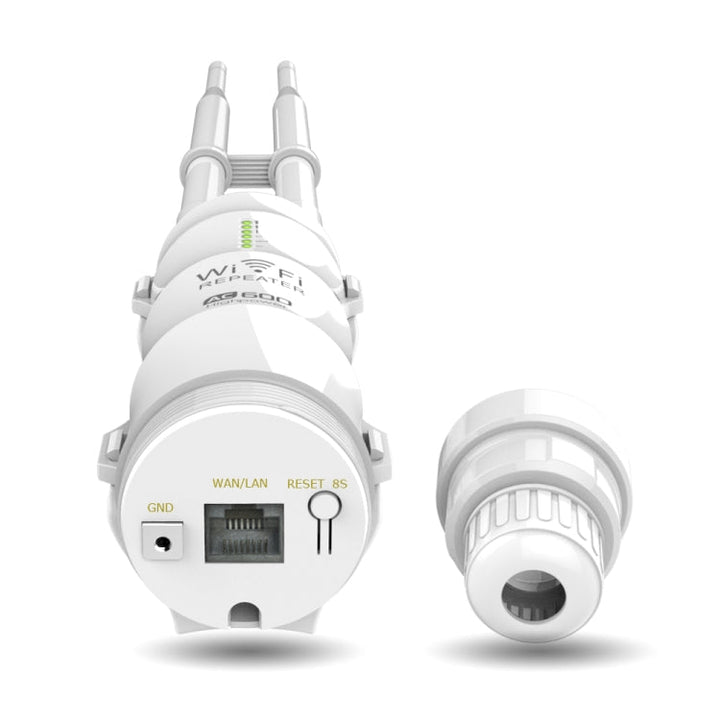 Lisslune | WAVLINK AC600 AP 2.4G/5G Dual Frequency Outdoor High Power Repeater, Plug Type: US Plug