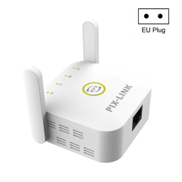 Lisslune | PIX-LINK WR22 300Mbps Wifi Wireless Signal Amplification Improvement Extender, Plug type: EU plug (White)