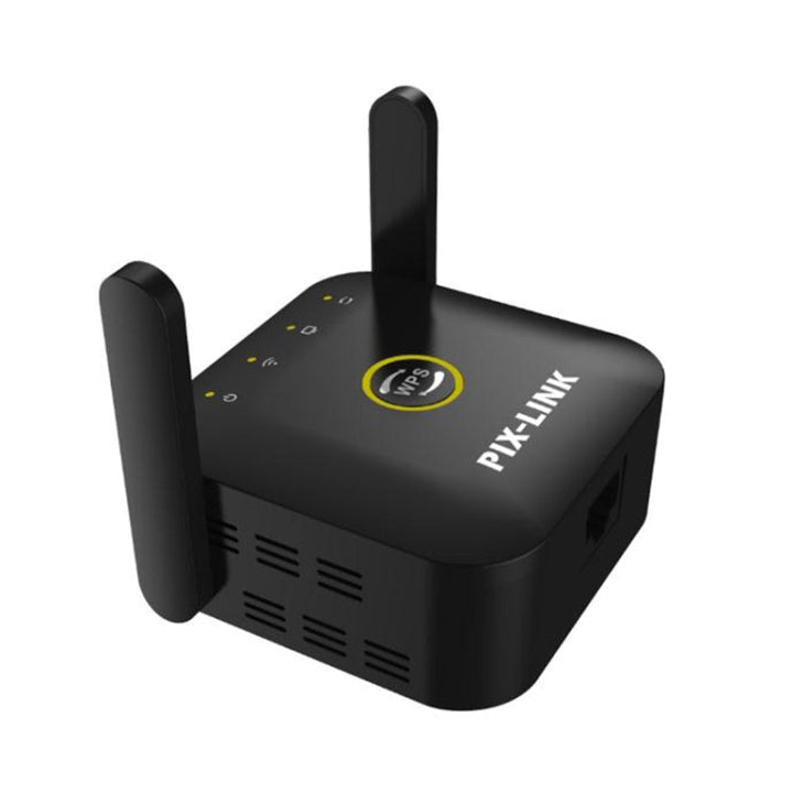 Lisslune | PIX-LINK WR22 300Mbps Wifi Wireless Signal Amplification Improvement Extender, Plug Type: AU Plug (Black)