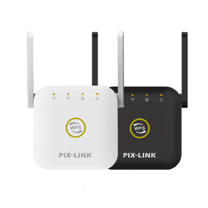 Lisslune | PIX-LINK WR22 300Mbps Wifi Wireless Signal Amplification Improvement Extender, Plug Type: AU Plug (Black)