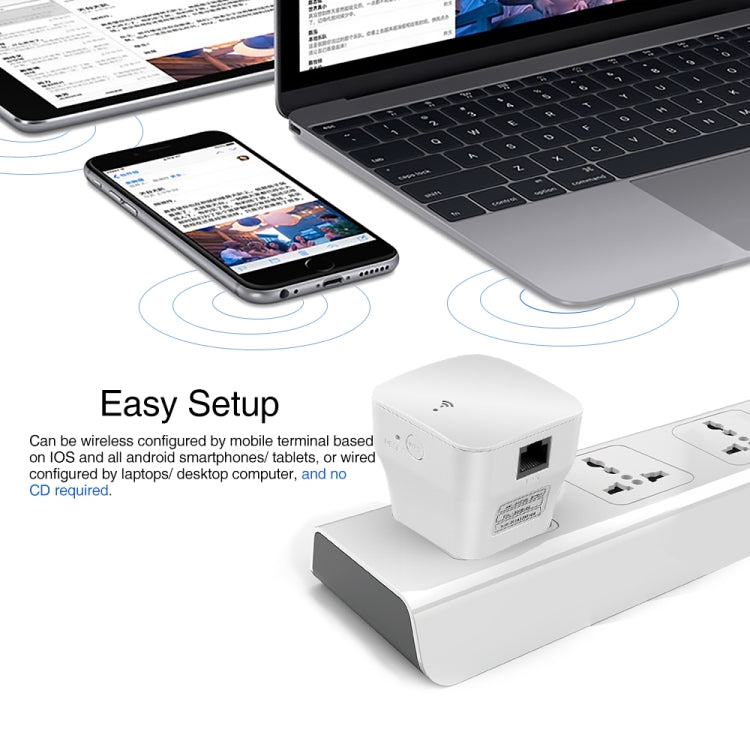 Lisslune | PIXLINK WR12 300Mbps WIFI Signal Booster Improved Repeater, Plug Type: EU Plug