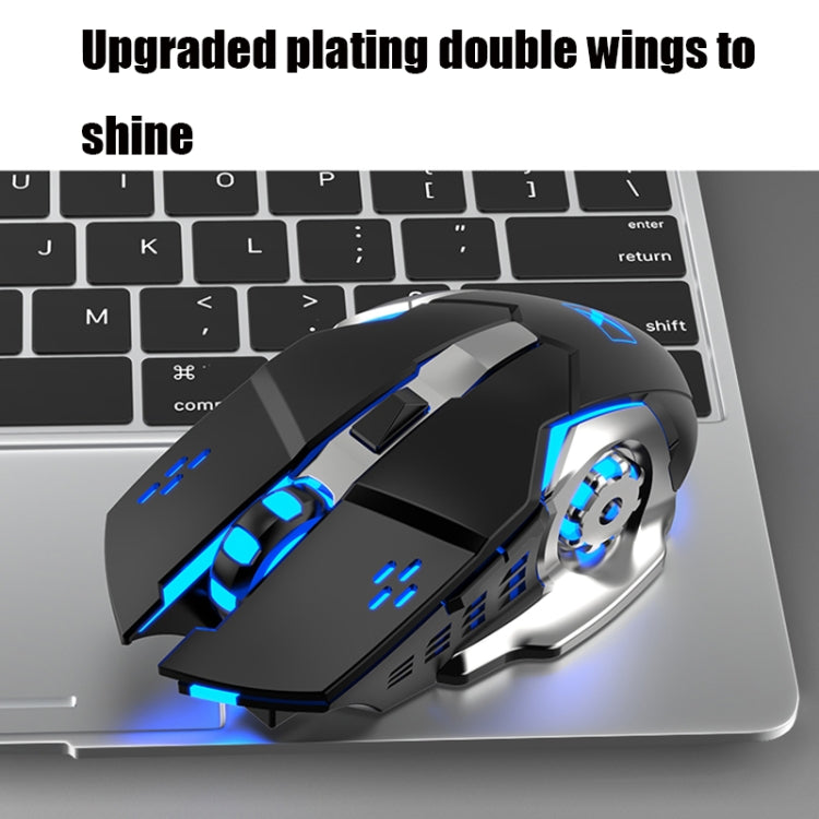 Lisslune | K680 RGB Rechargeable Gaming Wireless Keyboard and Mouse Set (Black)