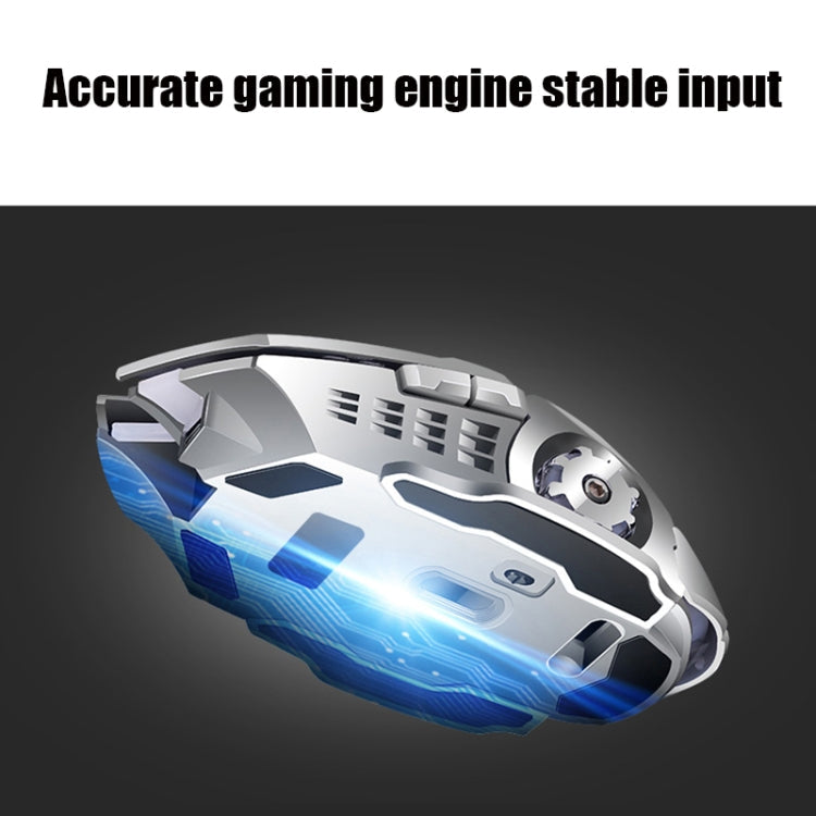 Lisslune | K680 RGB Rechargeable Gaming Wireless Keyboard and Mouse Set (Black)