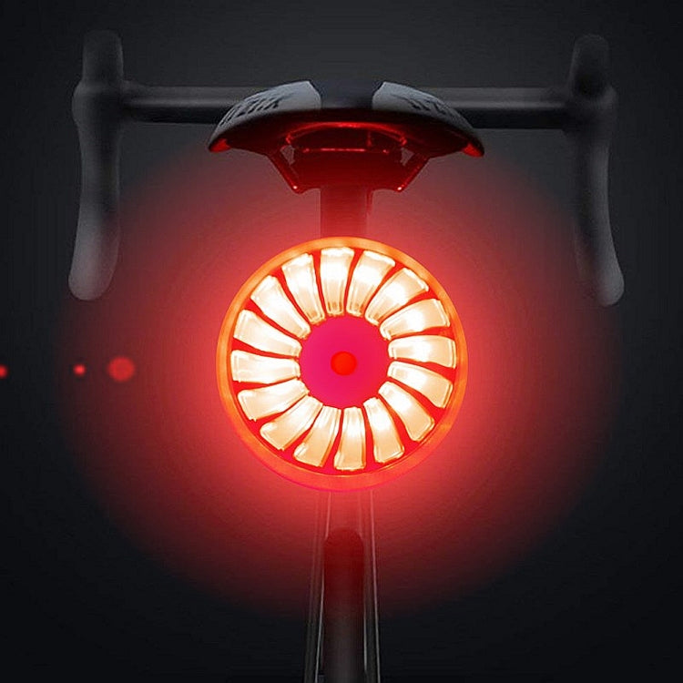Lisslune | Bicycle Smart Sensor Brake Light USB Taillight Warning Light (Titan)