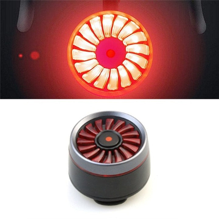 Lisslune | Bicycle Smart Sensor Brake Light USB Taillight Warning Light (Titan)