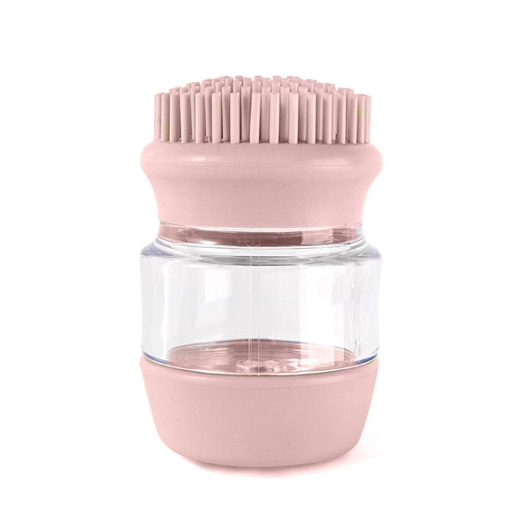 Pet Bath Brush Silicone Multifunctional Massage Pet Supplies (Pink)