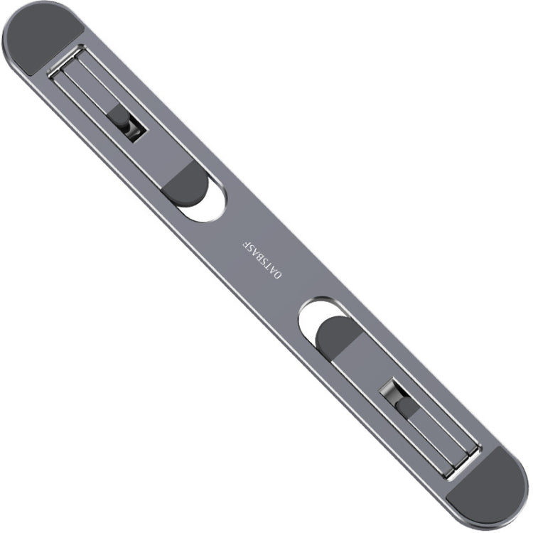 Lisslune | Oatsbasf Portable Storage Foldable Laptop Stand Height Adjustable Fan Heater (Gray)