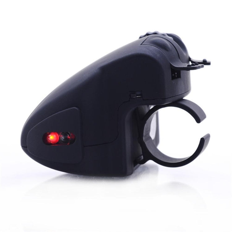 Lisslune | GM306 2.4GHz wireless finger lazy mouse with USB receiver (Black)
