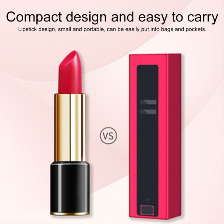 Lisslune | F2 Portable Lipstick Laser Virtual Laser Projection Mouse and Keyboard (Silver)