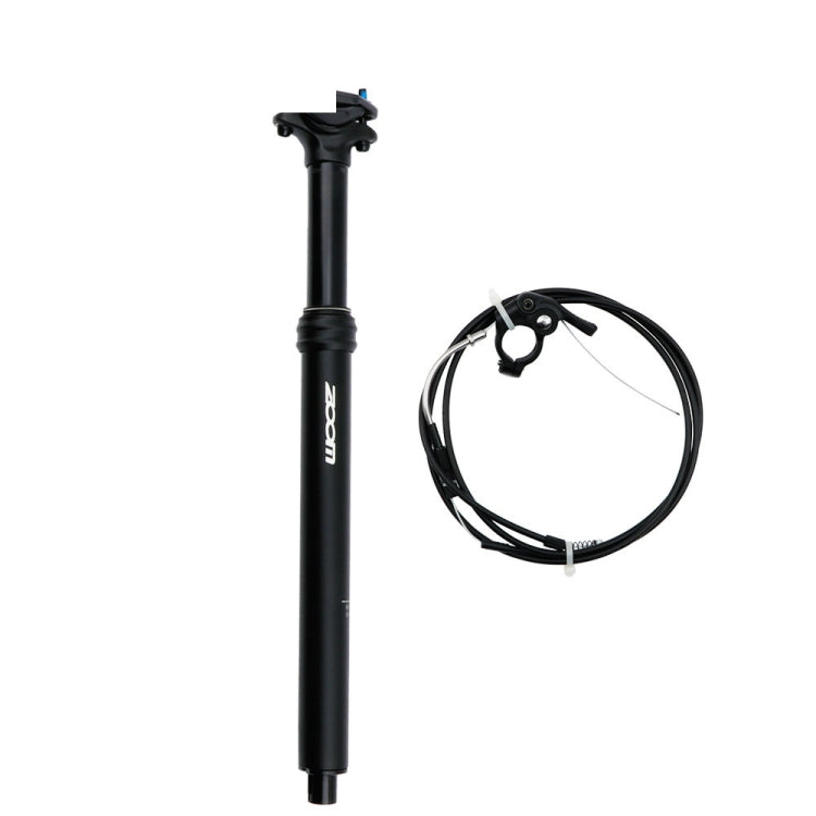 Lisslune | ZOOM Bike Cable Controlled Hydraulic Suspension Seatpost Mountain Bike Seat Post, Size: 30.9mm, Specification: 400mm Internal Routing