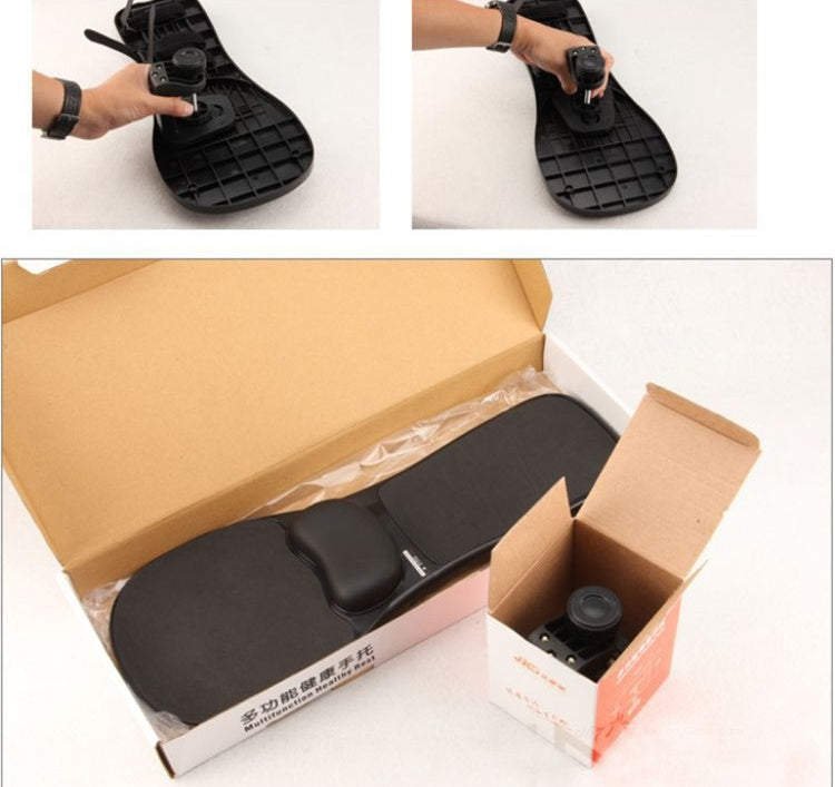 Lisslune | Rotation Computer Desktop Laptop Mouse Pad Elbow Cushion Wrist Support Plate Install on Desk and Chair