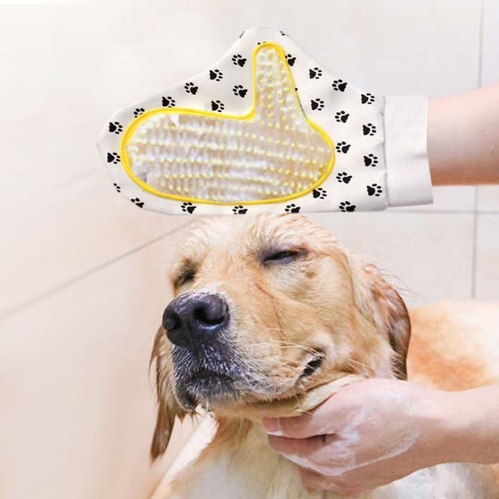House Dog Gloves Bath Brush Dog Massage Brush Pet Bath Care Supplies