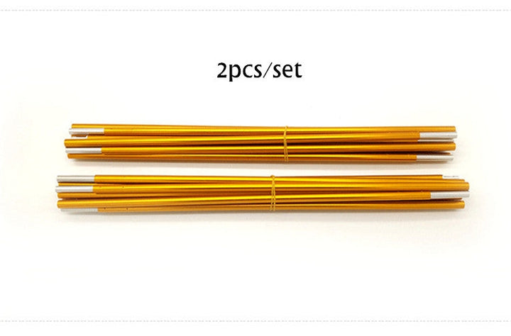 Lisslune | 2 Pieces Outdoor Camping Tent Poles Aluminum Alloy Tent Rods Tent Support Poles Tent Accessories