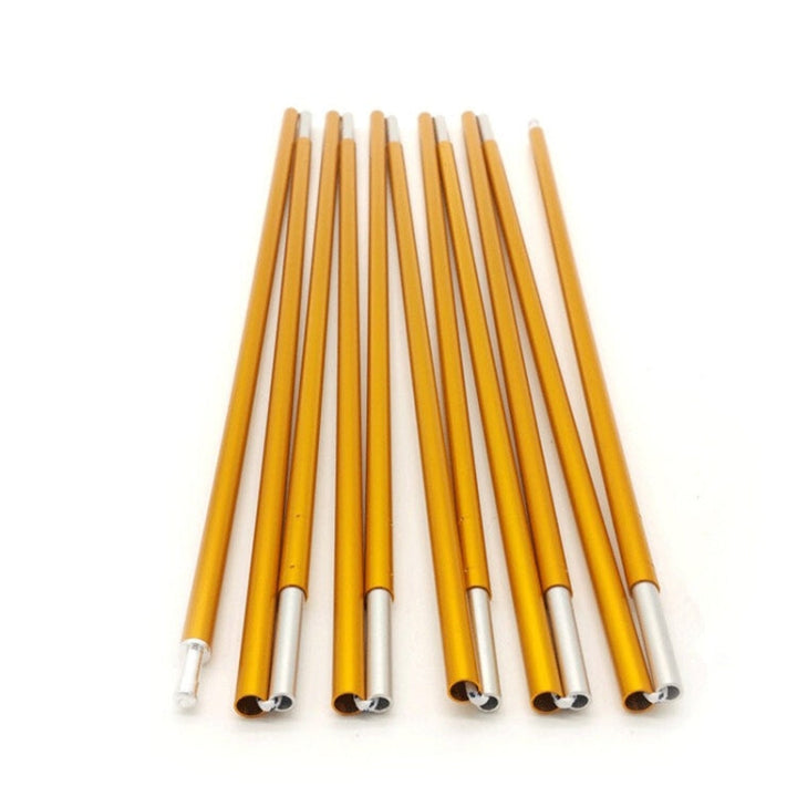Lisslune | 2 Pieces Outdoor Camping Tent Poles Aluminum Alloy Tent Rods Tent Support Poles Tent Accessories