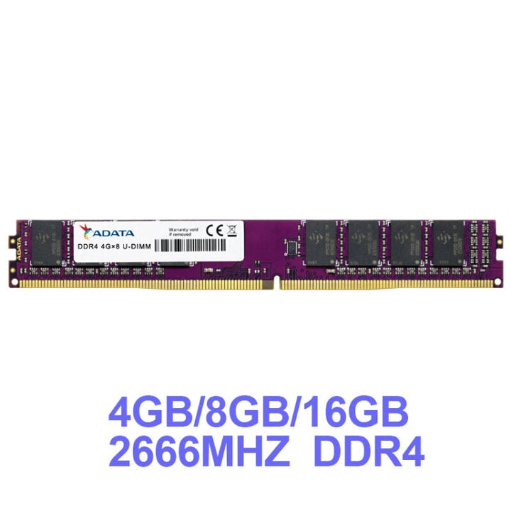 Lisslune | ADATA DDR4 2666 Desktop Computer Memory Module, Memory Capacity: 8GB