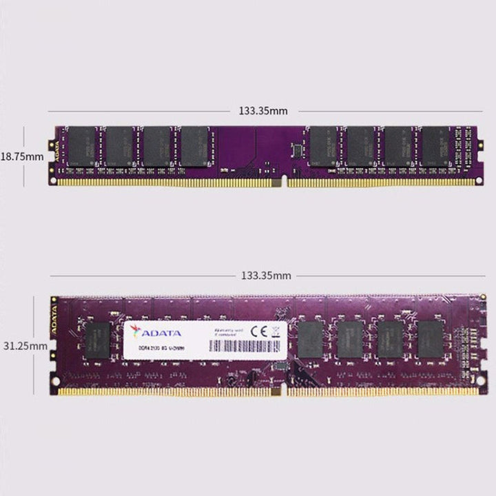 Lisslune | ADATA DDR4 2666 Desktop Computer Memory Module, Memory Capacity: 8GB