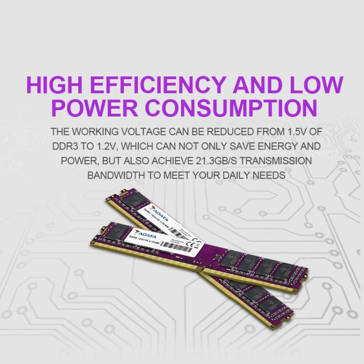Lisslune | ADATA DDR4 2666 Desktop Computer Memory Module, Memory Capacity: 8GB