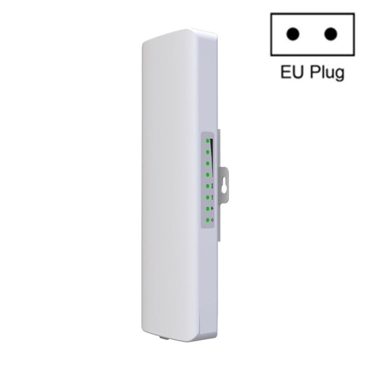 Lisslune | 2 PCS COMFAST E314n 300mbps Covers 5 Kilometer Wifi Base Station Wireless Bridge, Plug Type: EU Plug