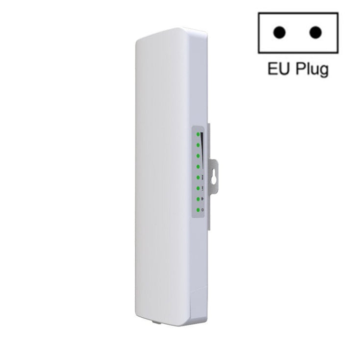 Lisslune | 2 PCS COMFAST E314n 300mbps Covers 5 Kilometer Wifi Base Station Wireless Bridge, Plug Type: EU Plug